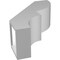 Ekena Millwork 5-in. W x 12-in. D x 16-in. H Ridgewood Architectural Grade PVC Knee Brace BRCP05X12X16RID - alternate 4